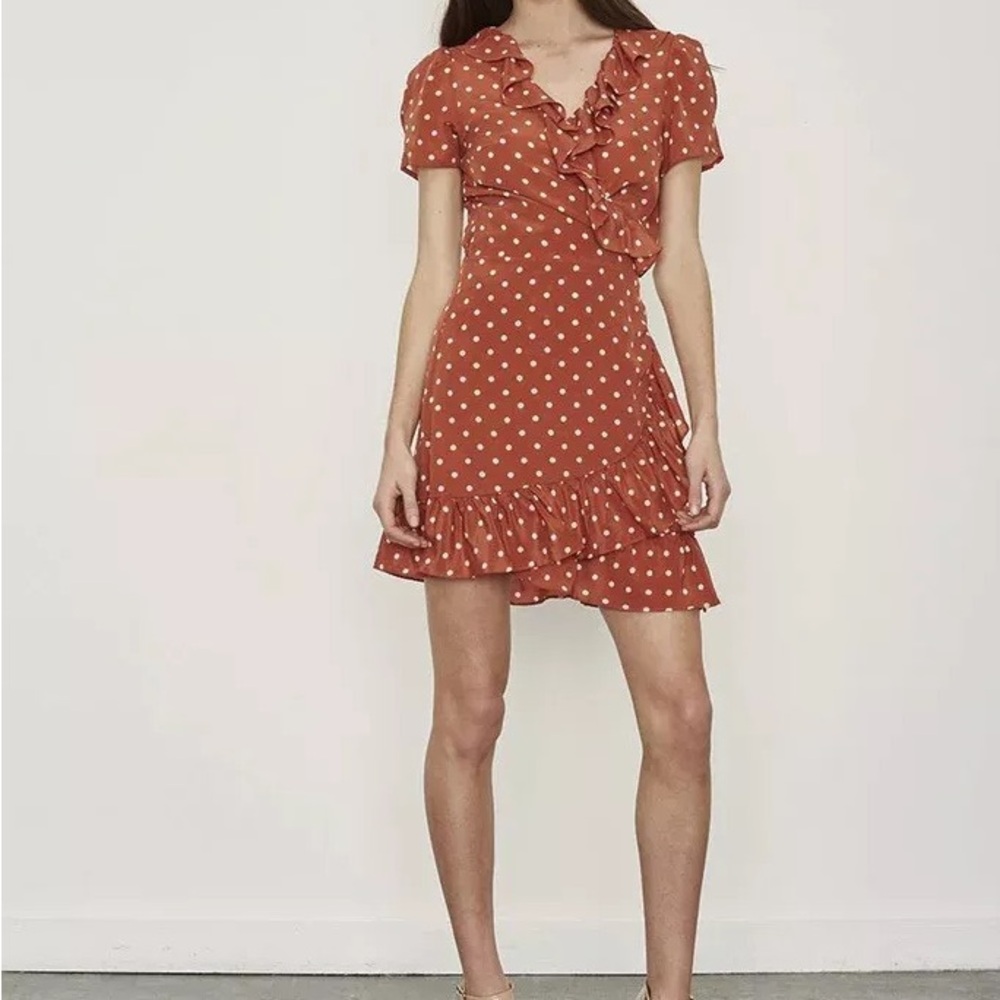 Réalisation Par Valentina Dress in Rust - Discontinued!